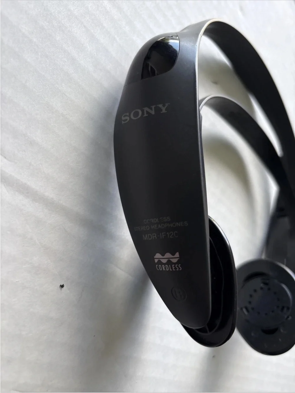 Sony Cordless Stereo Black Open-Ear Headphones-Model MDR IF120
